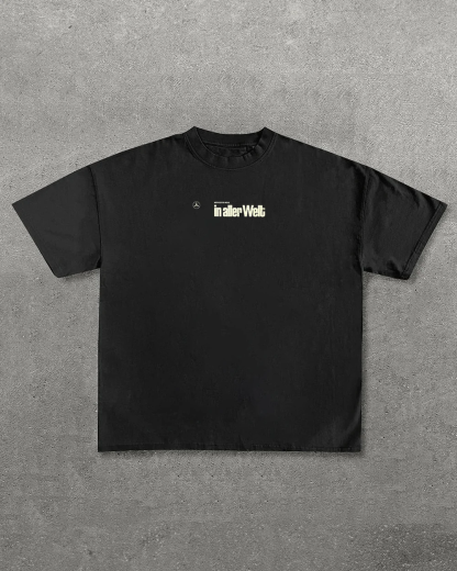 Casual Retro Street Car Printed Short Sleeve Crew Neck T-Shirt 112