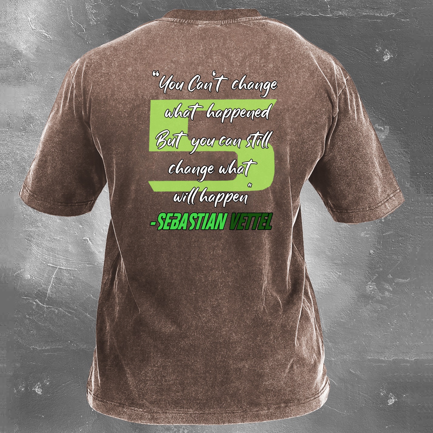 Racing Legend Vintage Cotton Washed T-Shirt 035