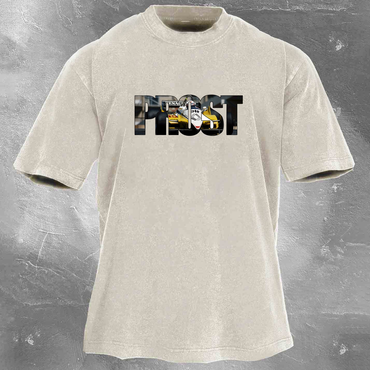 Racing Legend Vintage Cotton Washed T-Shirt 028