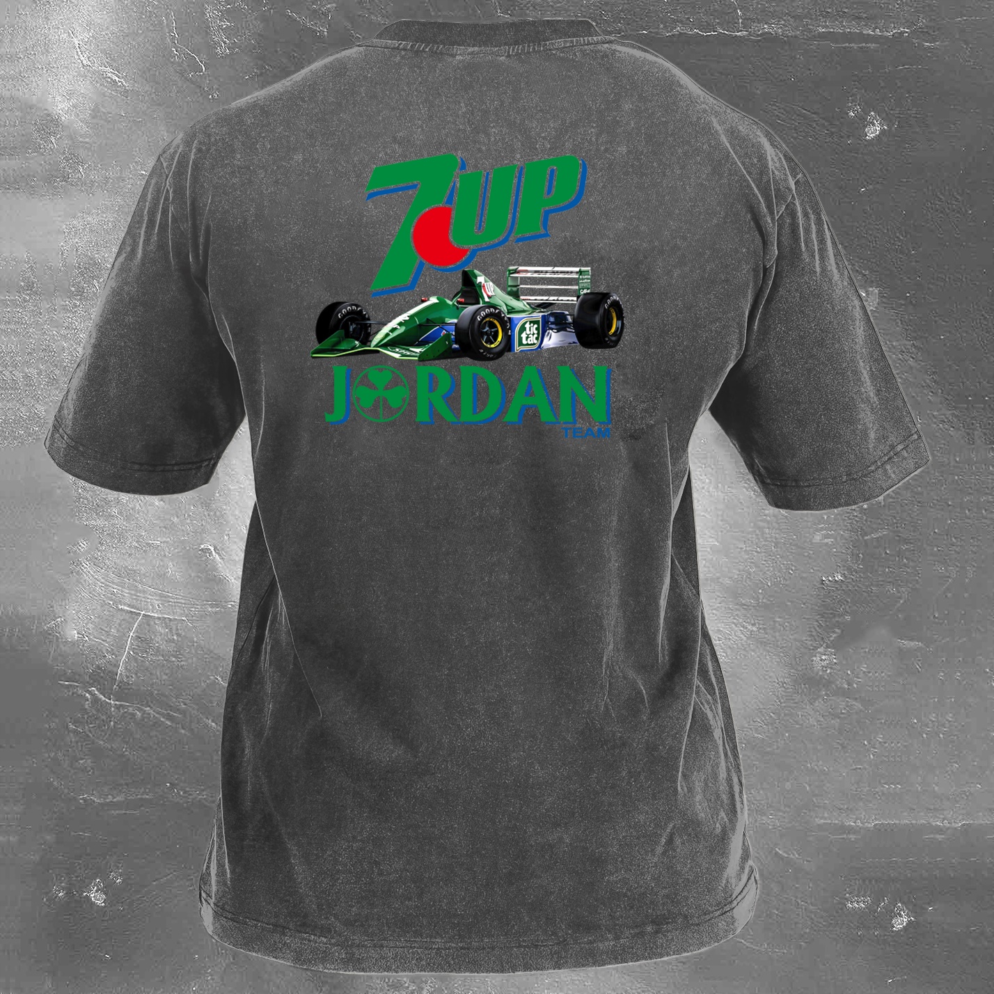 Racing Legend Vintage Cotton Washed T-Shirt 022