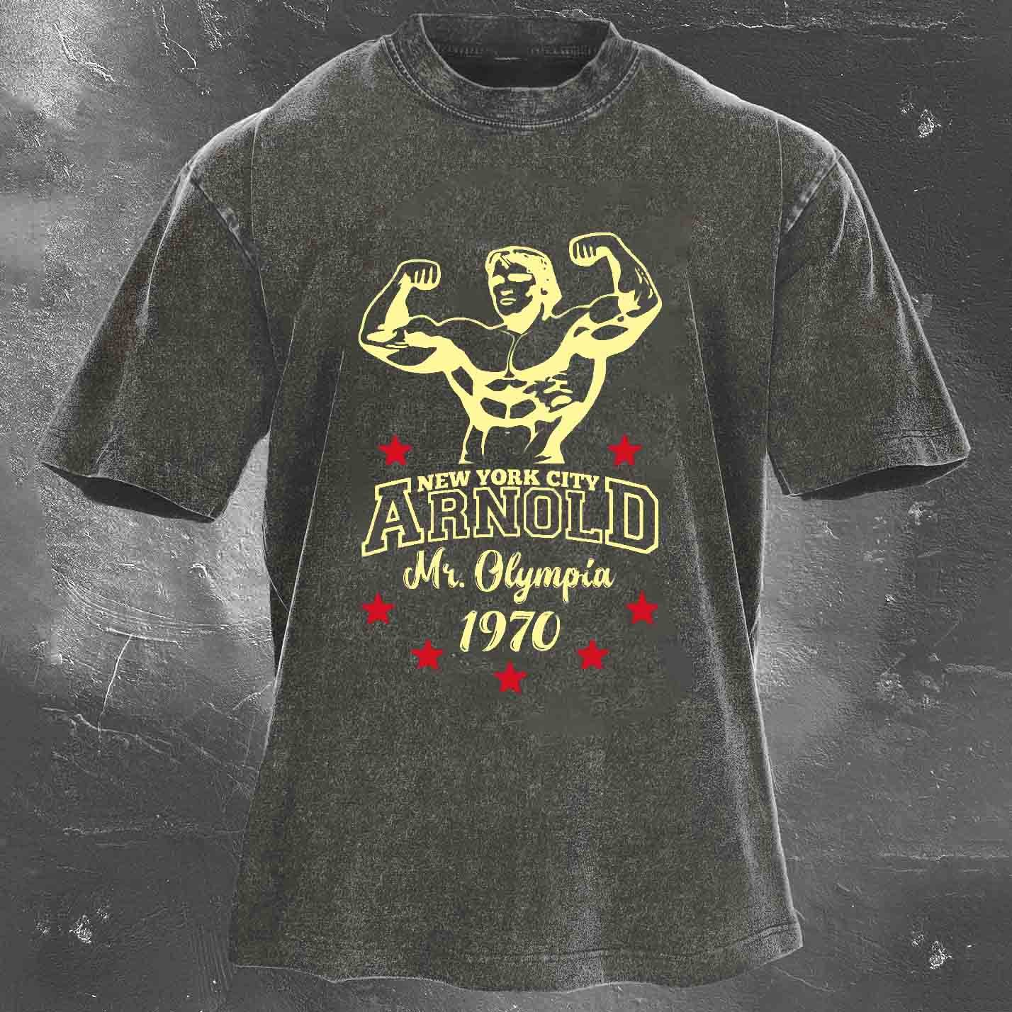 New York City Olympic Men's washed T-shirt