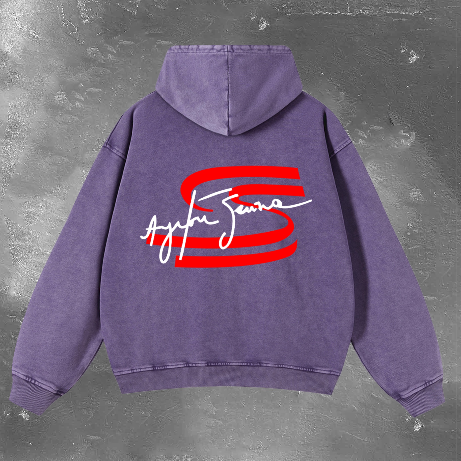 Racing Legend Vintage Washed Hoodie 10