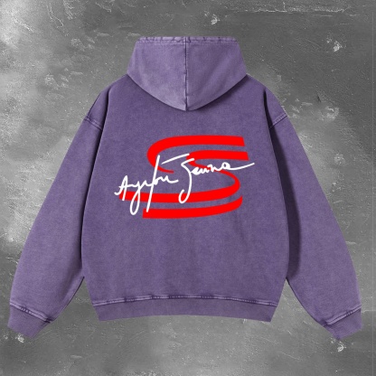 Racing Legend Vintage Washed Hoodie 10