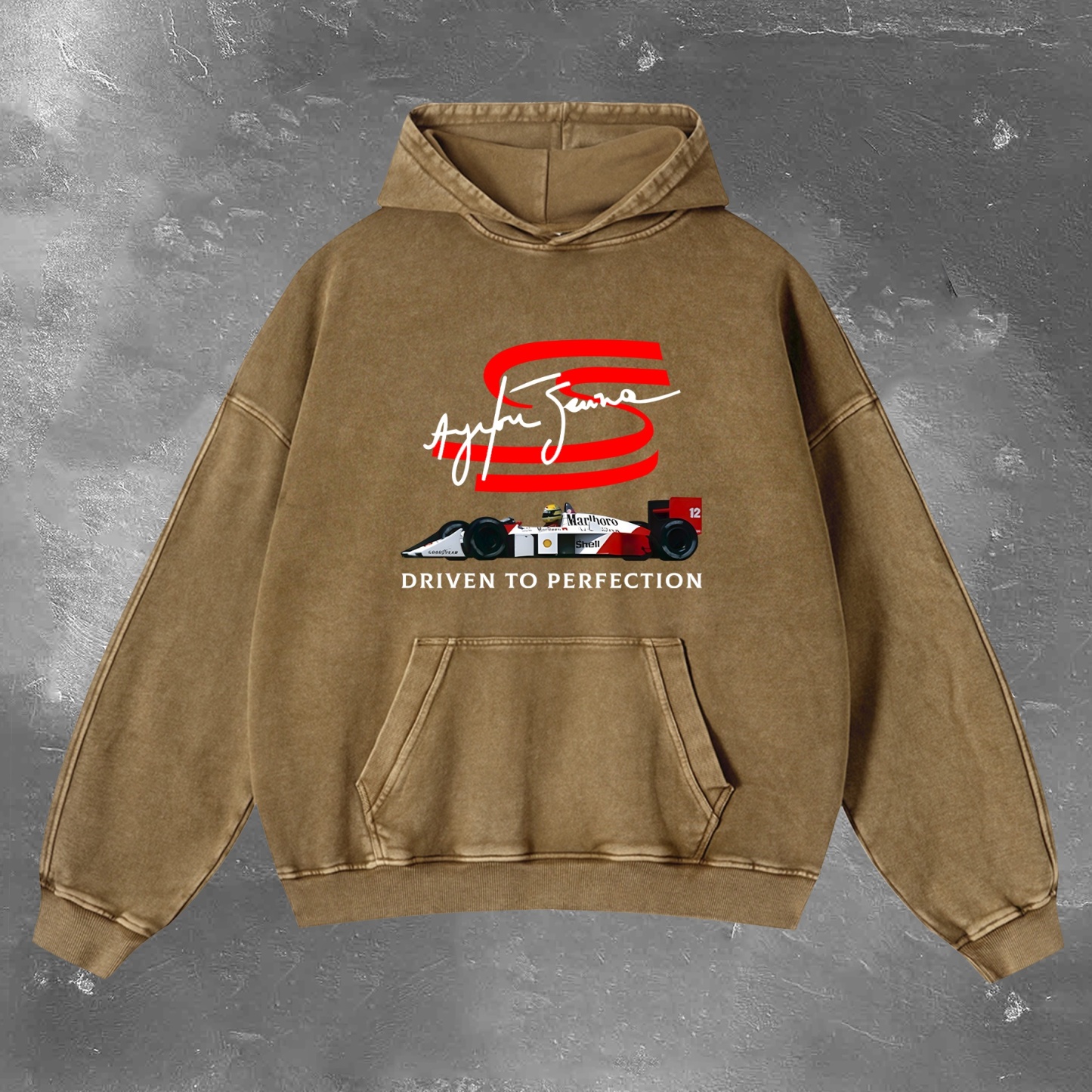 Racing Legend Vintage Washed Hoodie 10