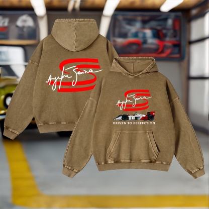 Racing Legend Vintage Washed Hoodie 10