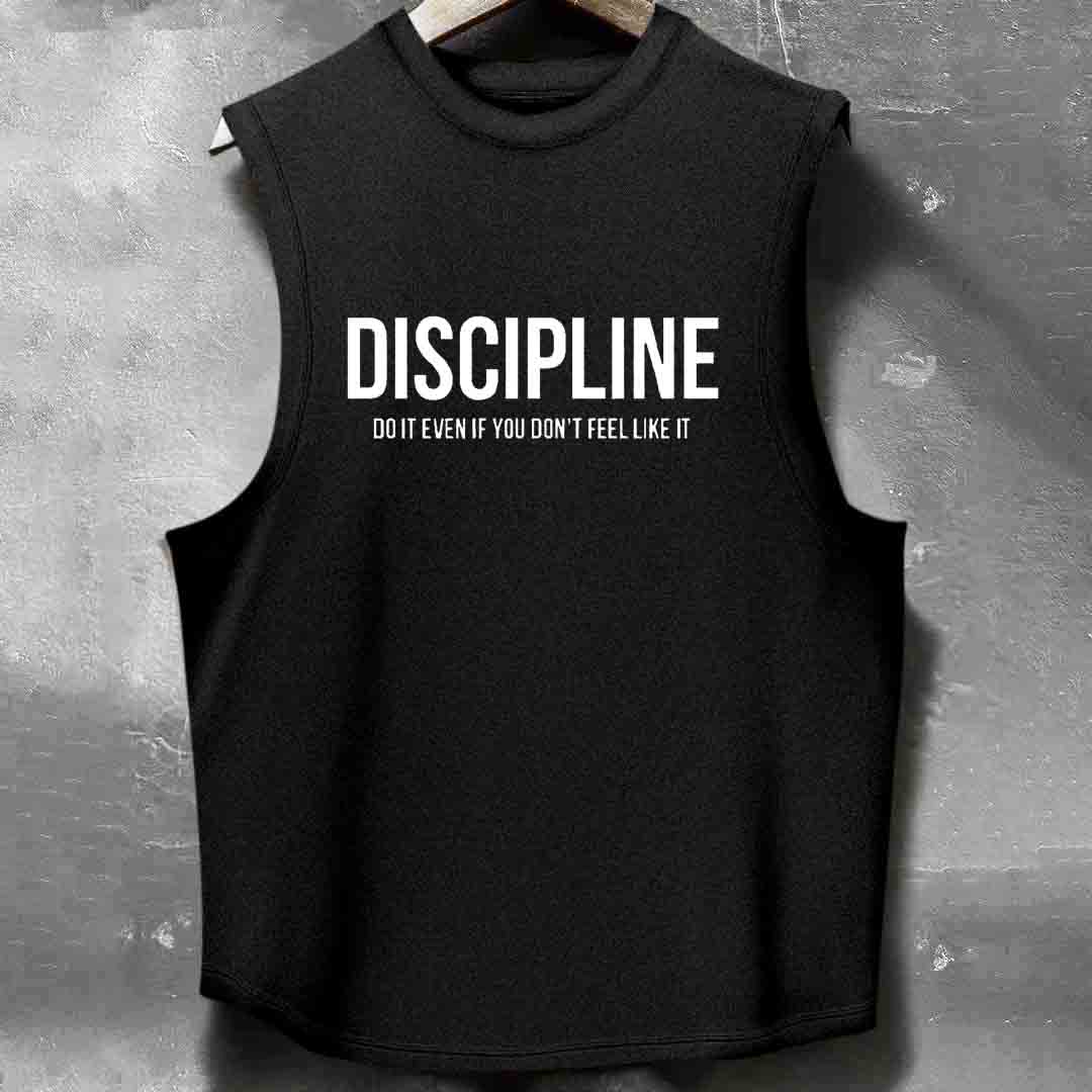 Discipline Men's washed Tank