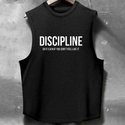 Discipline Men's washed Tank
