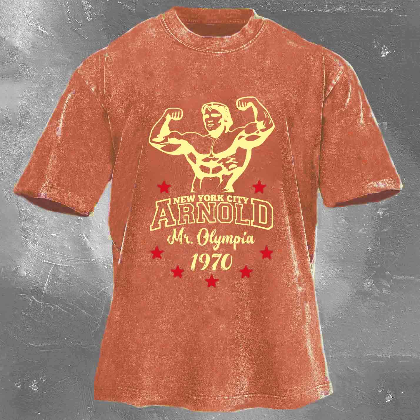 New York City Olympic Men's washed T-shirt