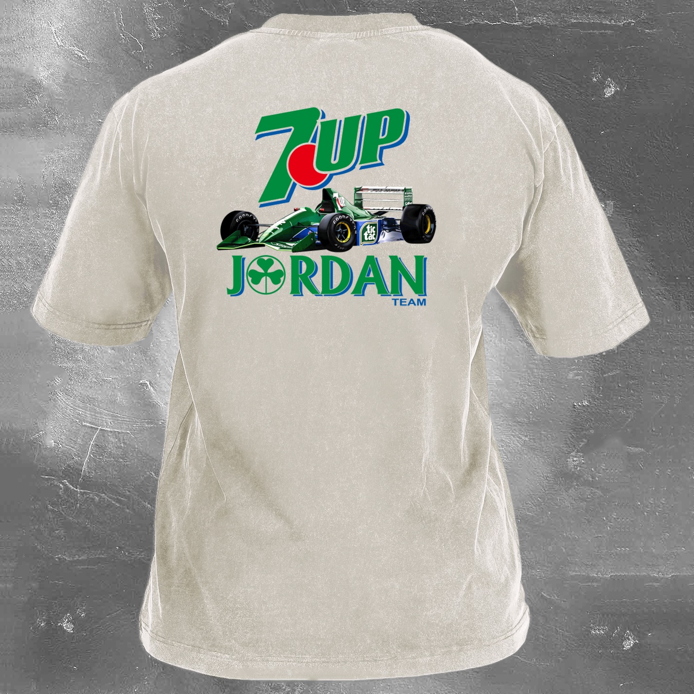 Racing Legend Vintage Cotton Washed T-Shirt 022