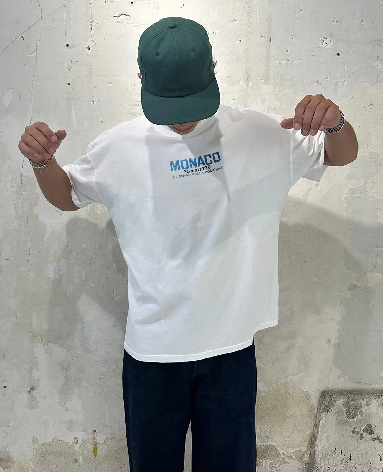 Casual Retro Street Car Printed Short Sleeve Crew Neck T-Shirt 109