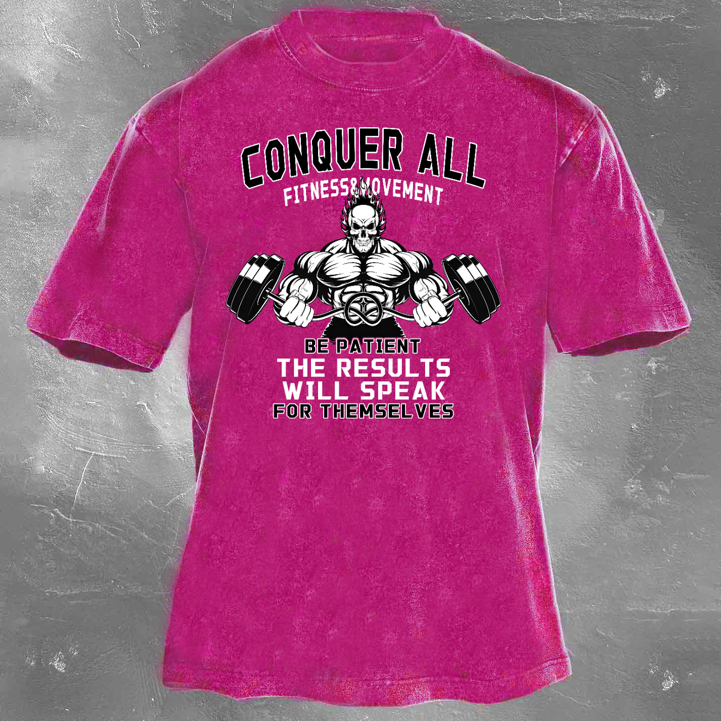 The Results Will Speak Unisex Vintage Washed T-Shirt