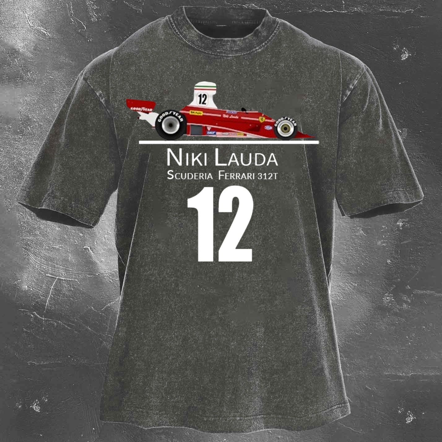 Legendary Racing Unisex Vintage Washed T-Shirt 02