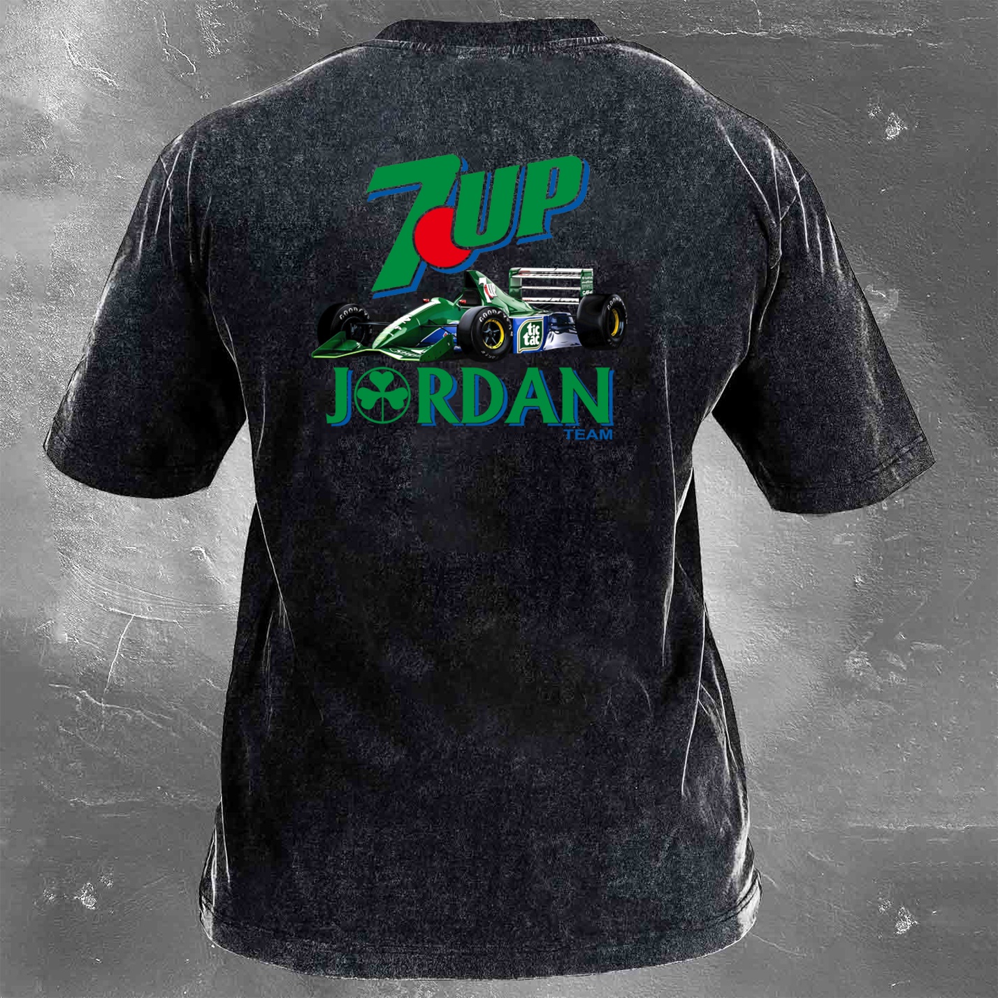 Racing Legend Vintage Cotton Washed T-Shirt 022