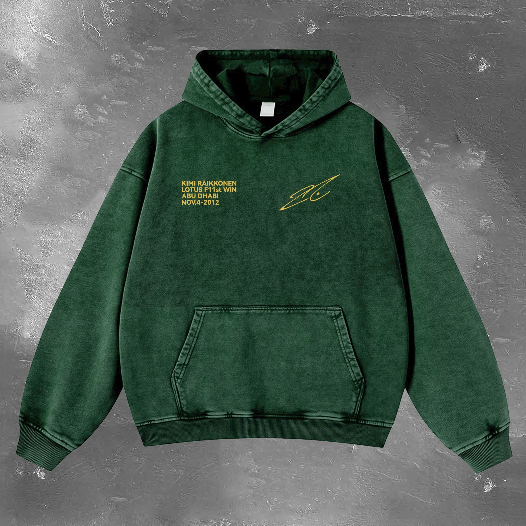 Racing Legend Vintage Washed Hoodie 12
