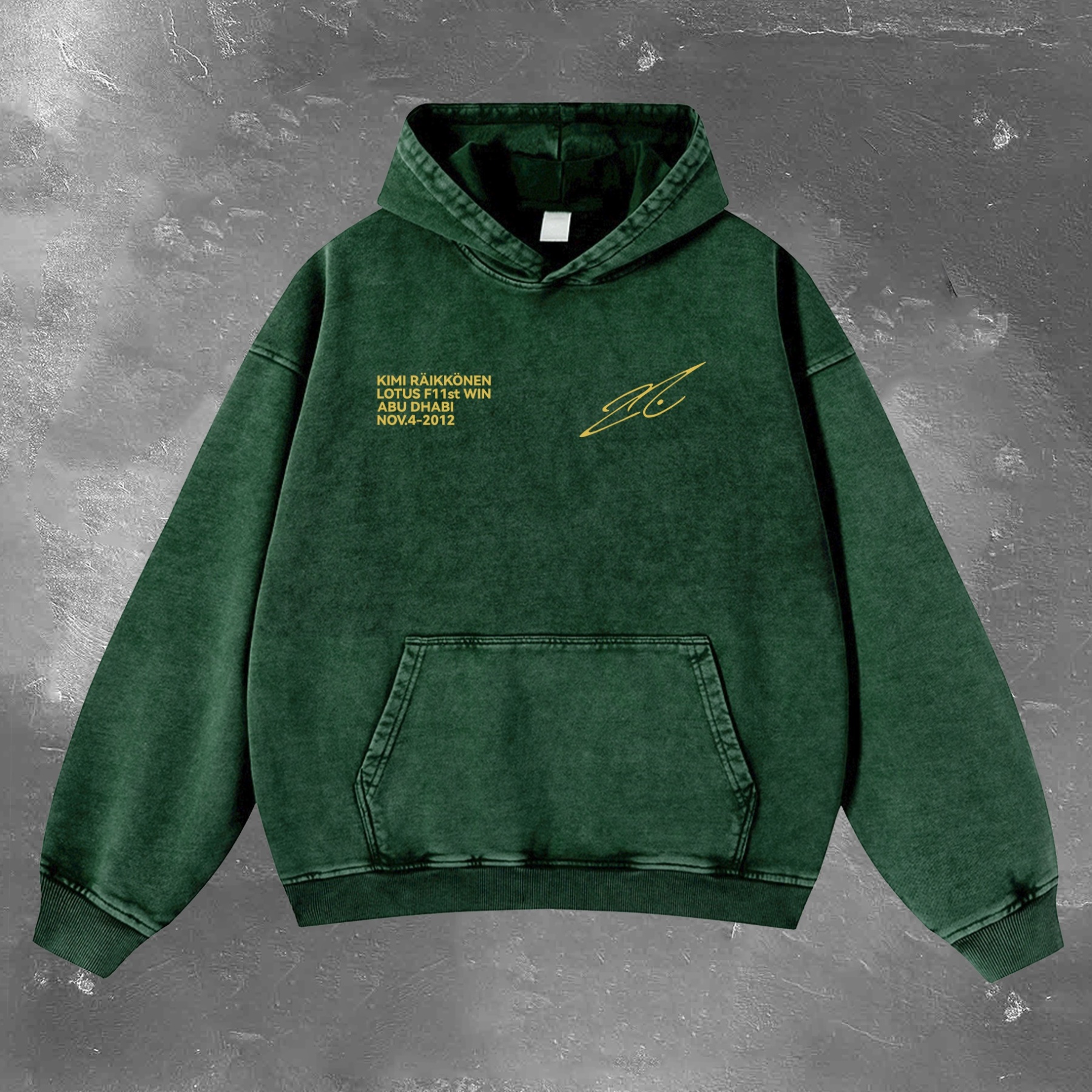 Racing Legend Vintage Washed Hoodie 12