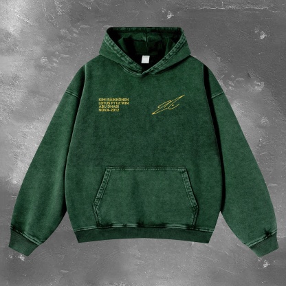 Racing Legend Vintage Washed Hoodie 12