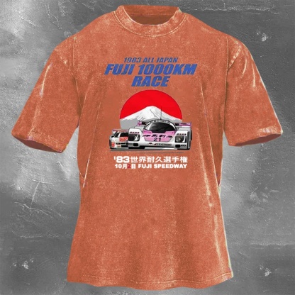 Popular Racing Cars Vintage Washed Tee 12