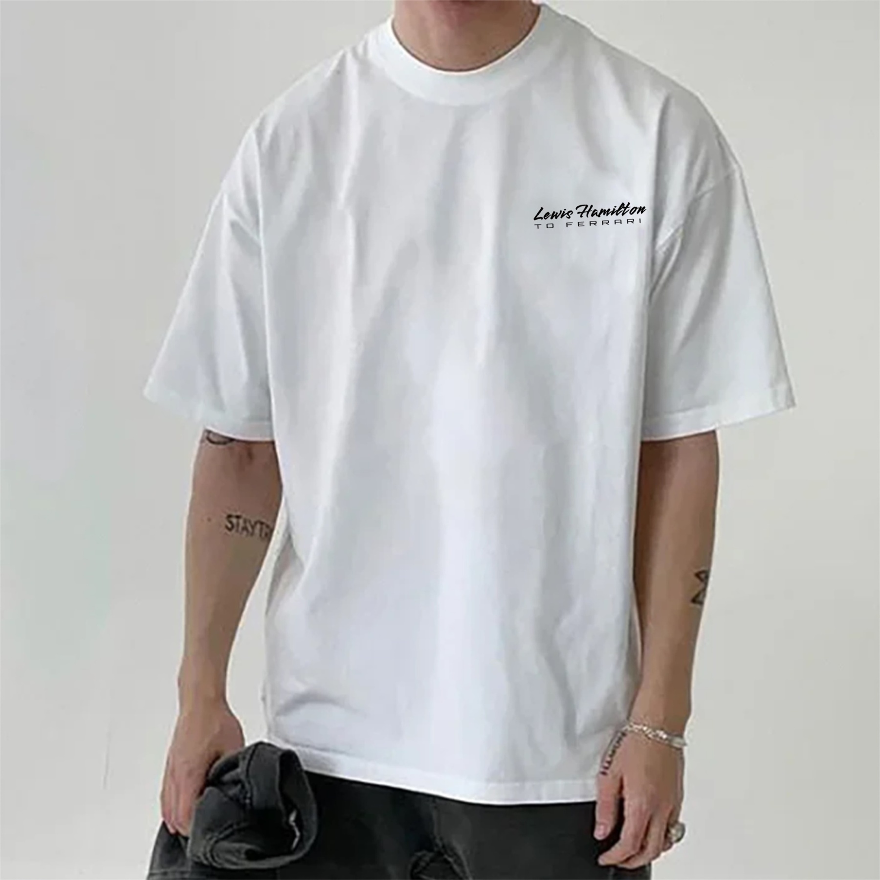 Super Popular Racing Driver Print Short Sleeves 02