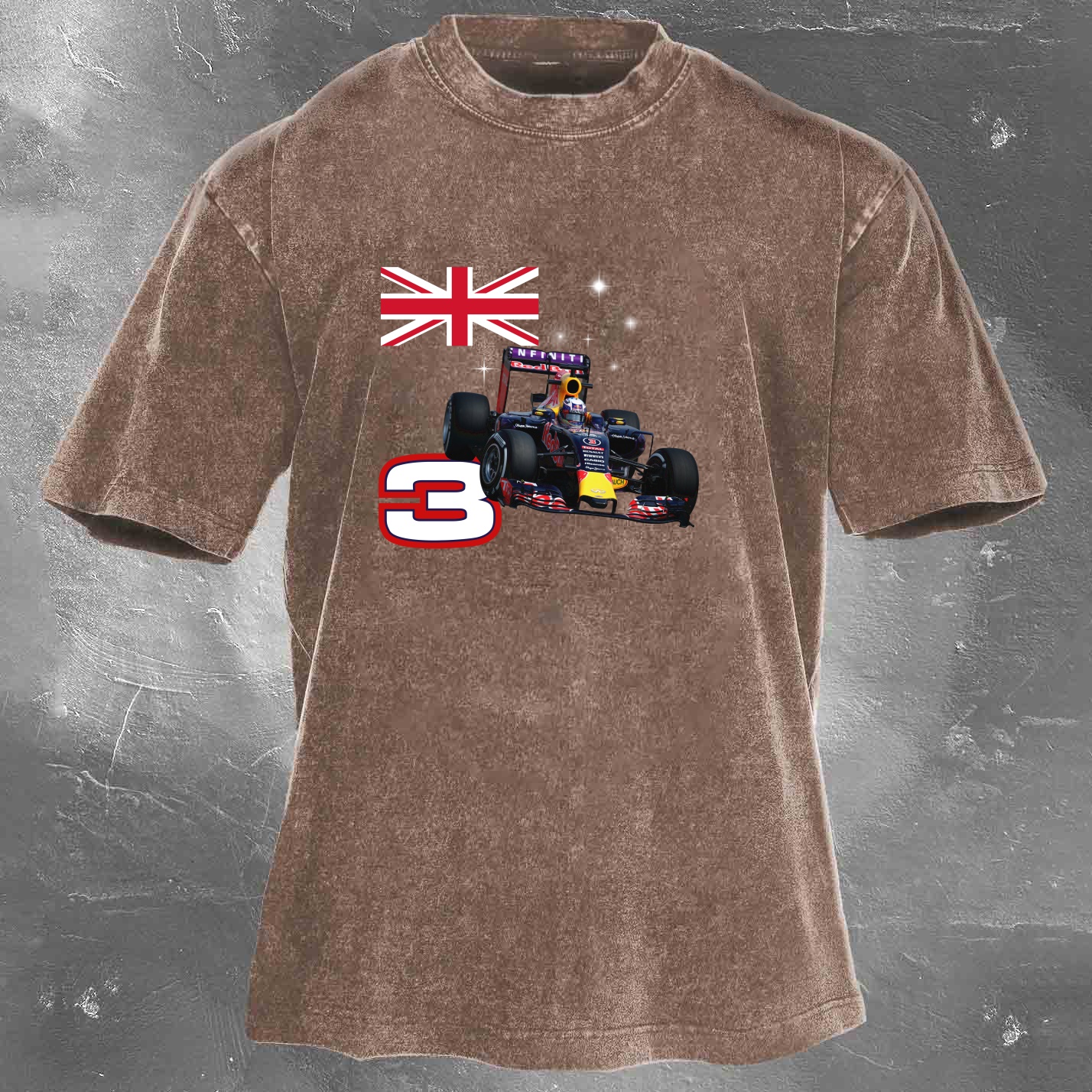 Racing Legend Vintage Cotton Washed T-Shirt 024