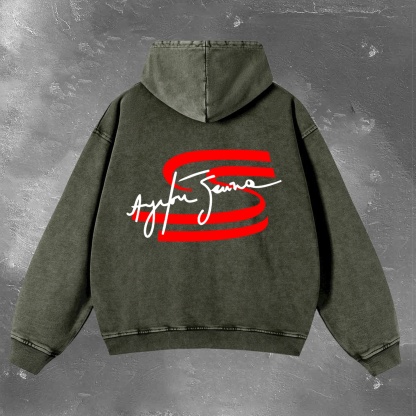 Racing Legend Vintage Washed Hoodie 10