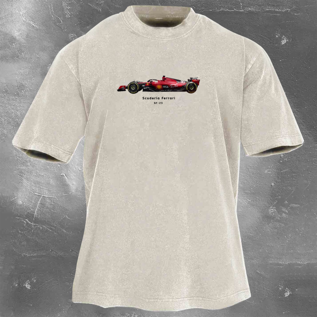 Legendary Racing Car Vintage Washed Tee 02