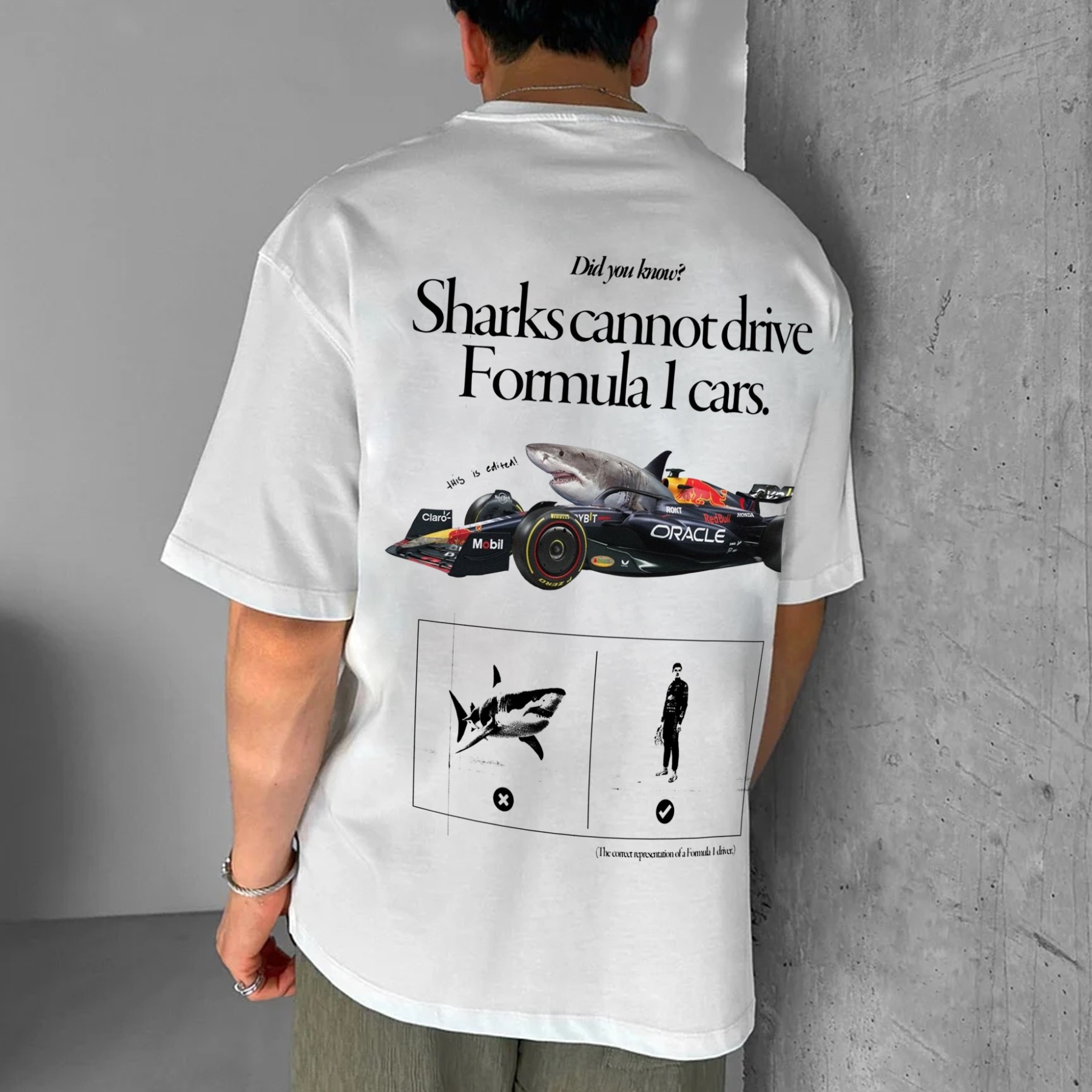 Casual Retro Street Racing Printed Short Sleeves 12