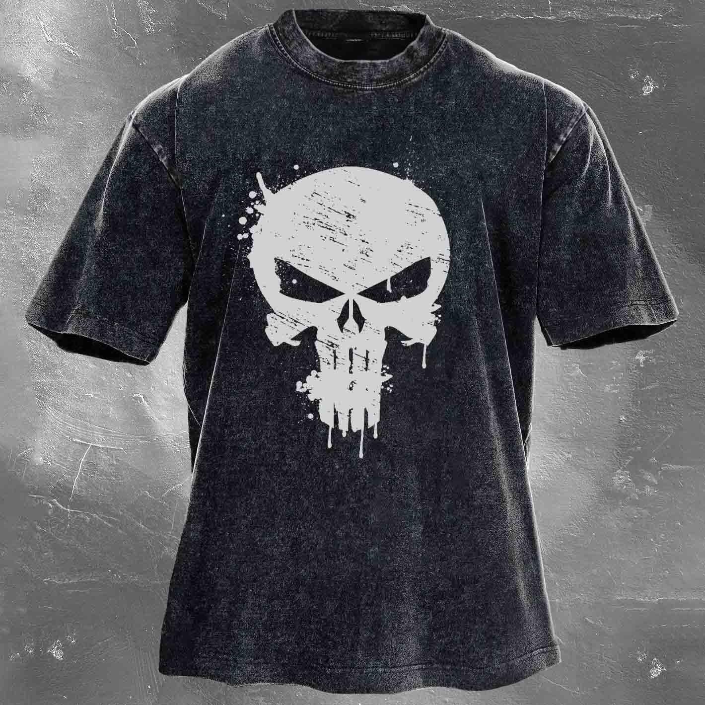 I'm Watching You Men's washed T-shirt