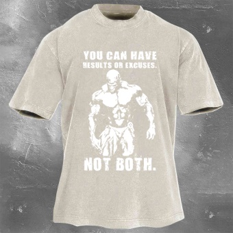 Ronnie Coleman Print Washed Vintage Short Sleeves 01