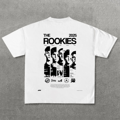 Popular Racing Team Driver Printed Pure Cotton Casual T-Shirt 01