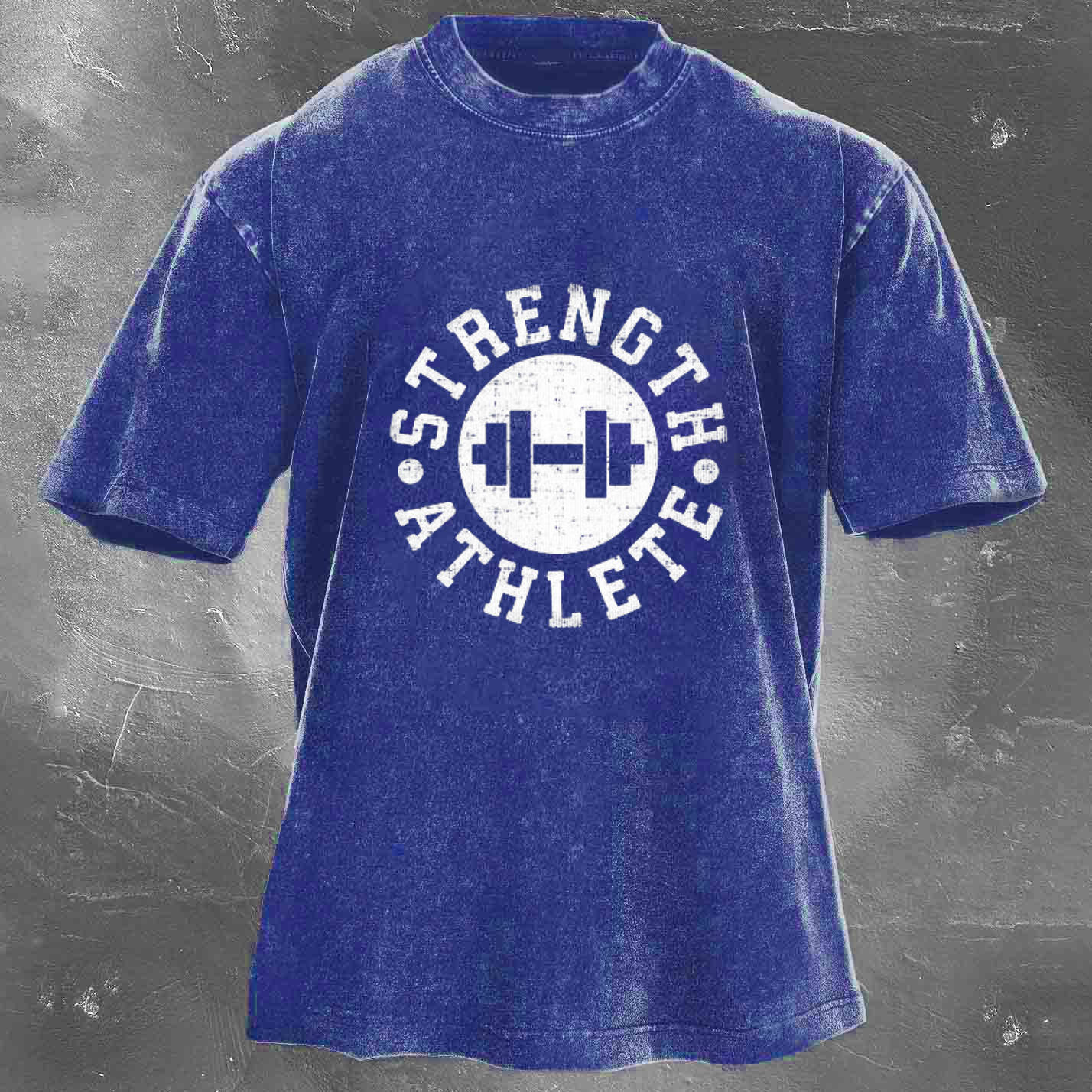 STRENGTH ATHLETE Men's Washed T-shirt