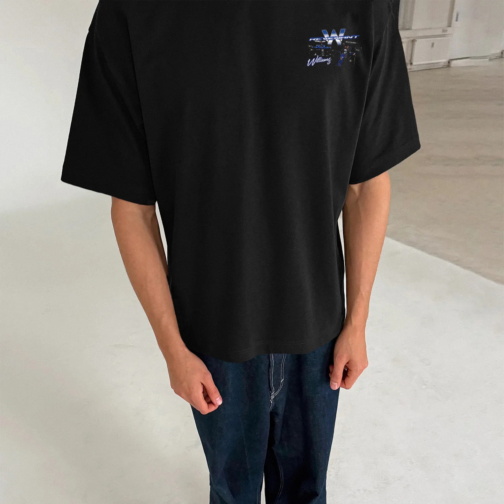 Super Race Team Print Pure Cotton Casual T-Shirt 05