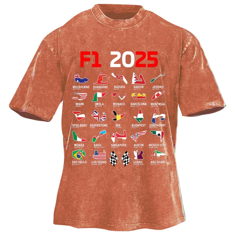 Racing Fan Vintage Washed Tee 05