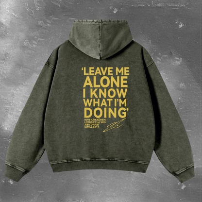 Racing Legend Vintage Washed Hoodie 12