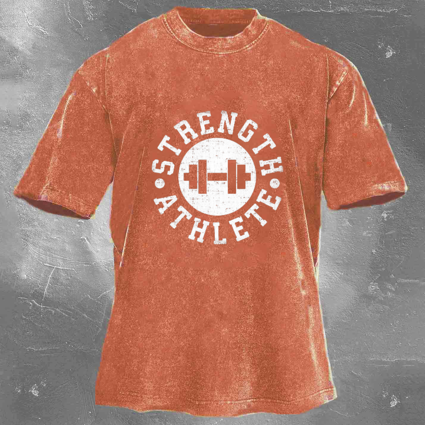 STRENGTH ATHLETE Men's Washed T-shirt
