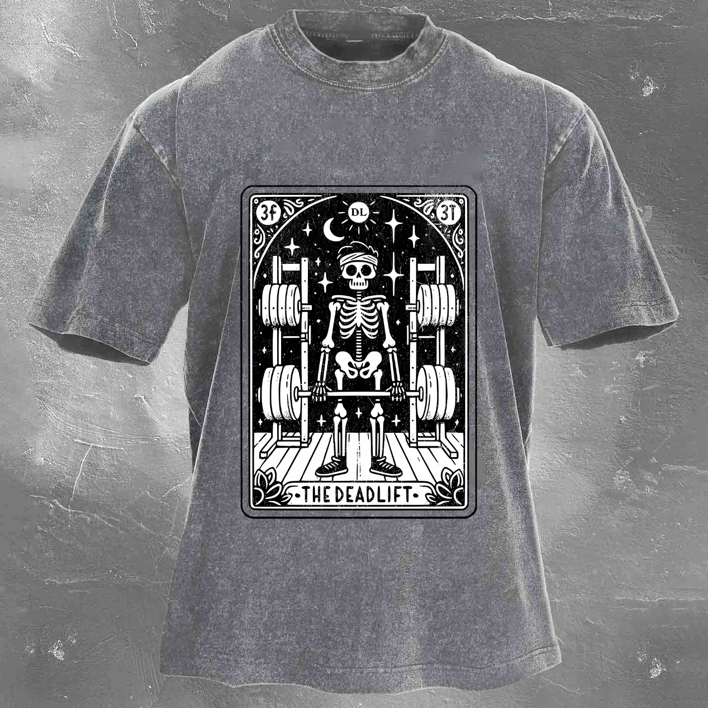 THE DEADLIFT Men's Washed T-shirt