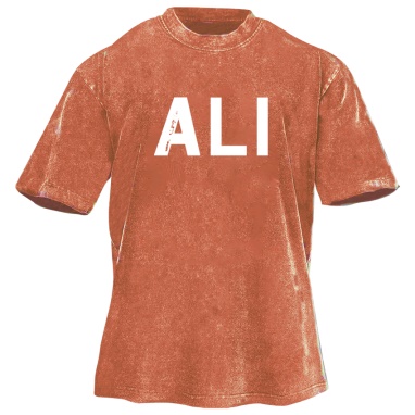 Muhammad Ali Printed Washed Retro Casual Short Sleeves 02
