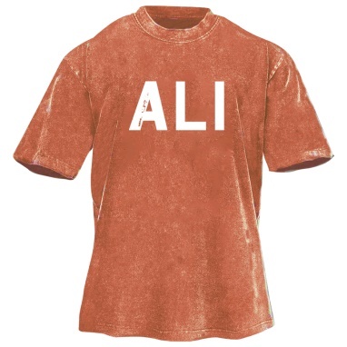 Muhammad Ali Printed Washed Retro Casual Short Sleeves 02
