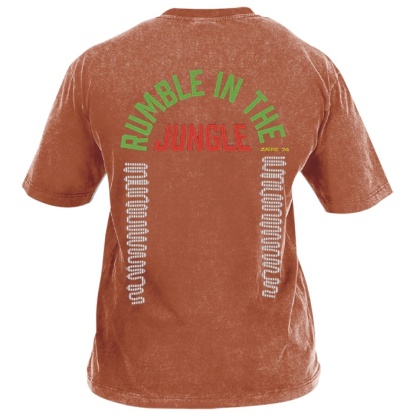 Muhammad Ali Printed Washed Retro Casual Short Sleeves 05