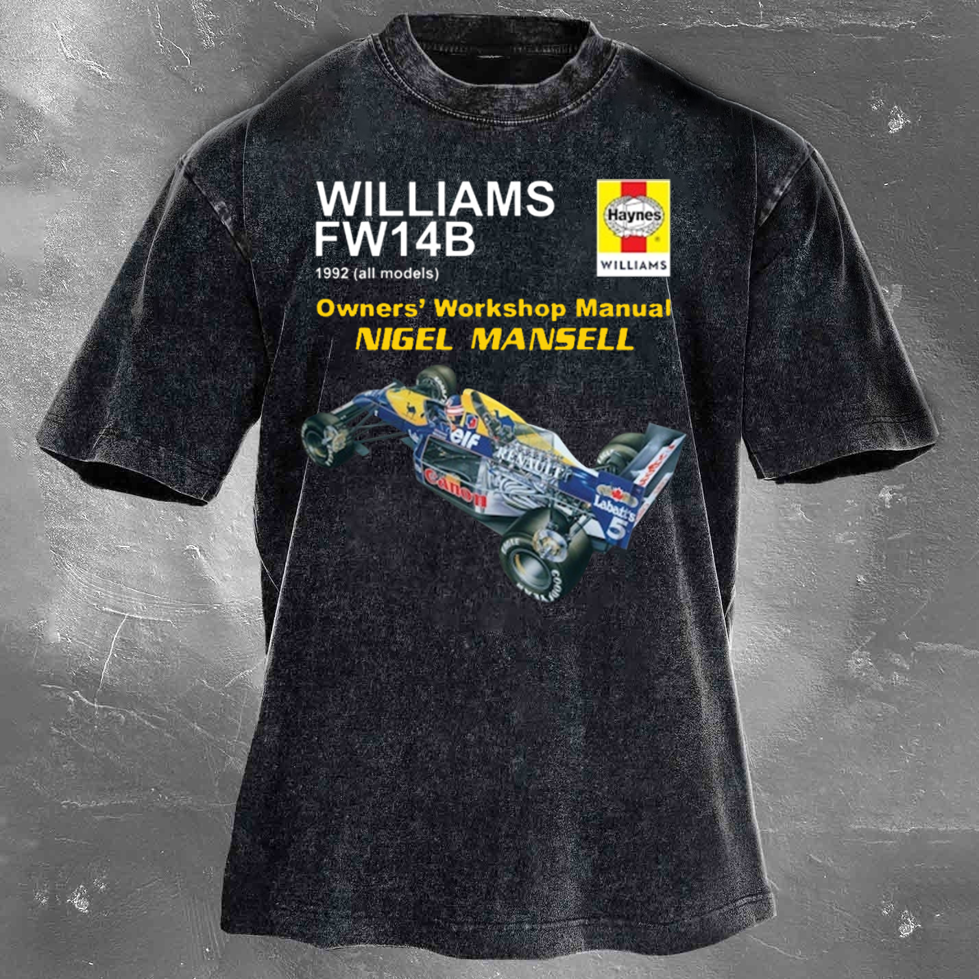 Legendary Racing Unisex Vintage Washed T-Shirt 07