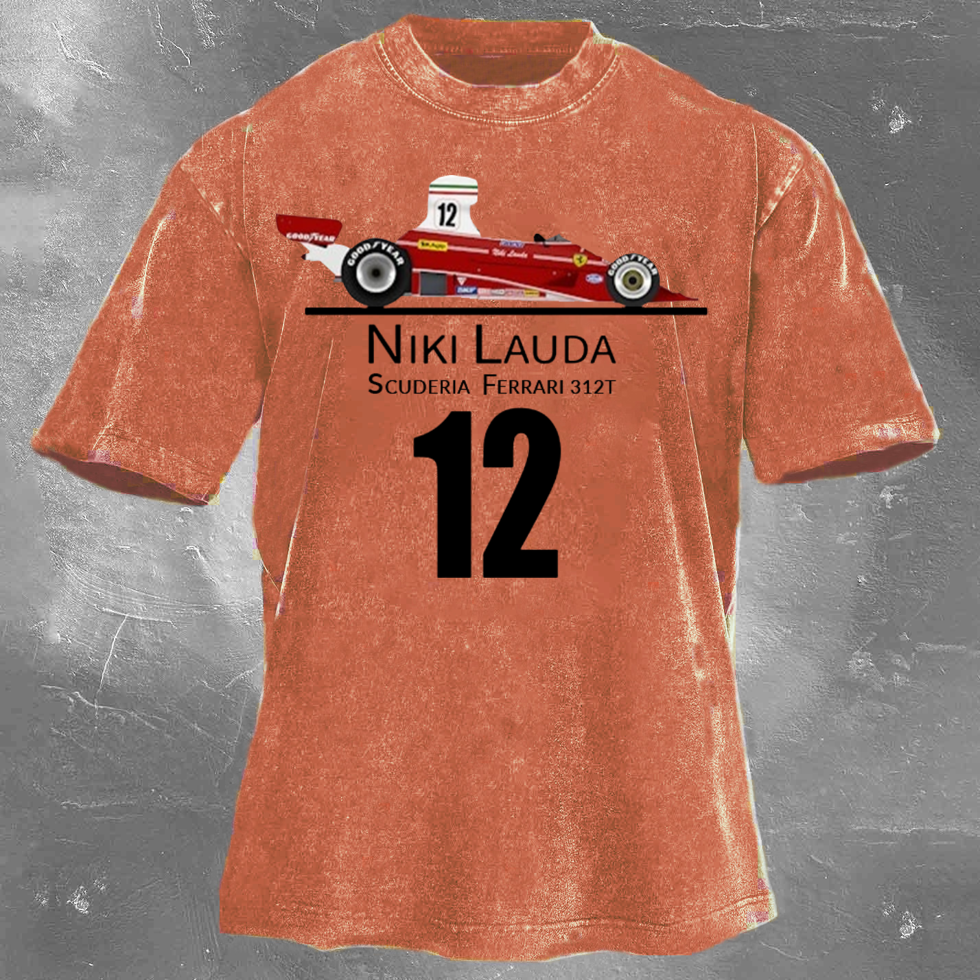 Legendary Racing Unisex Vintage Washed T-Shirt 02