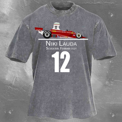 Legendary Racing Unisex Vintage Washed T-Shirt 02