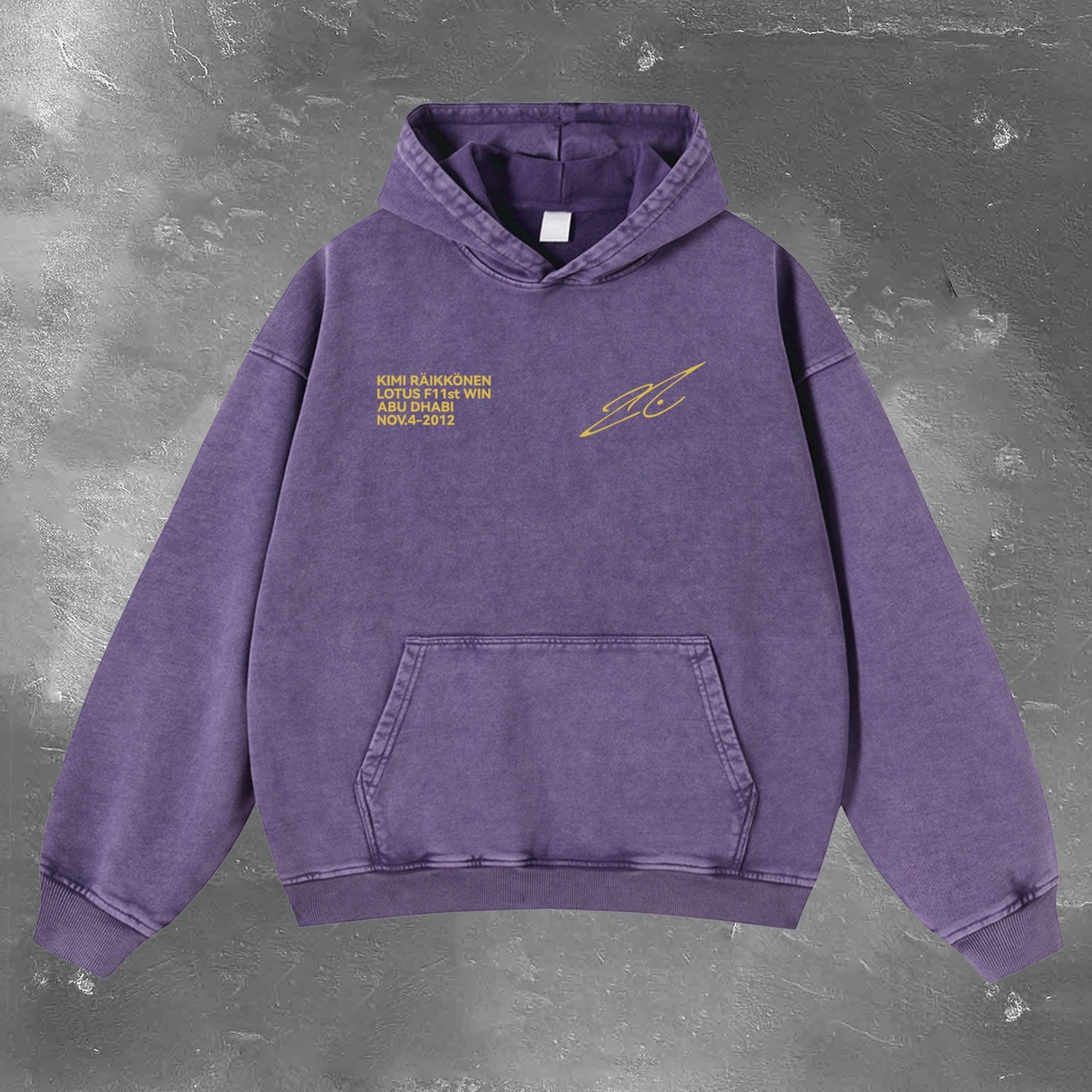 Racing Legend Vintage Washed Hoodie 12