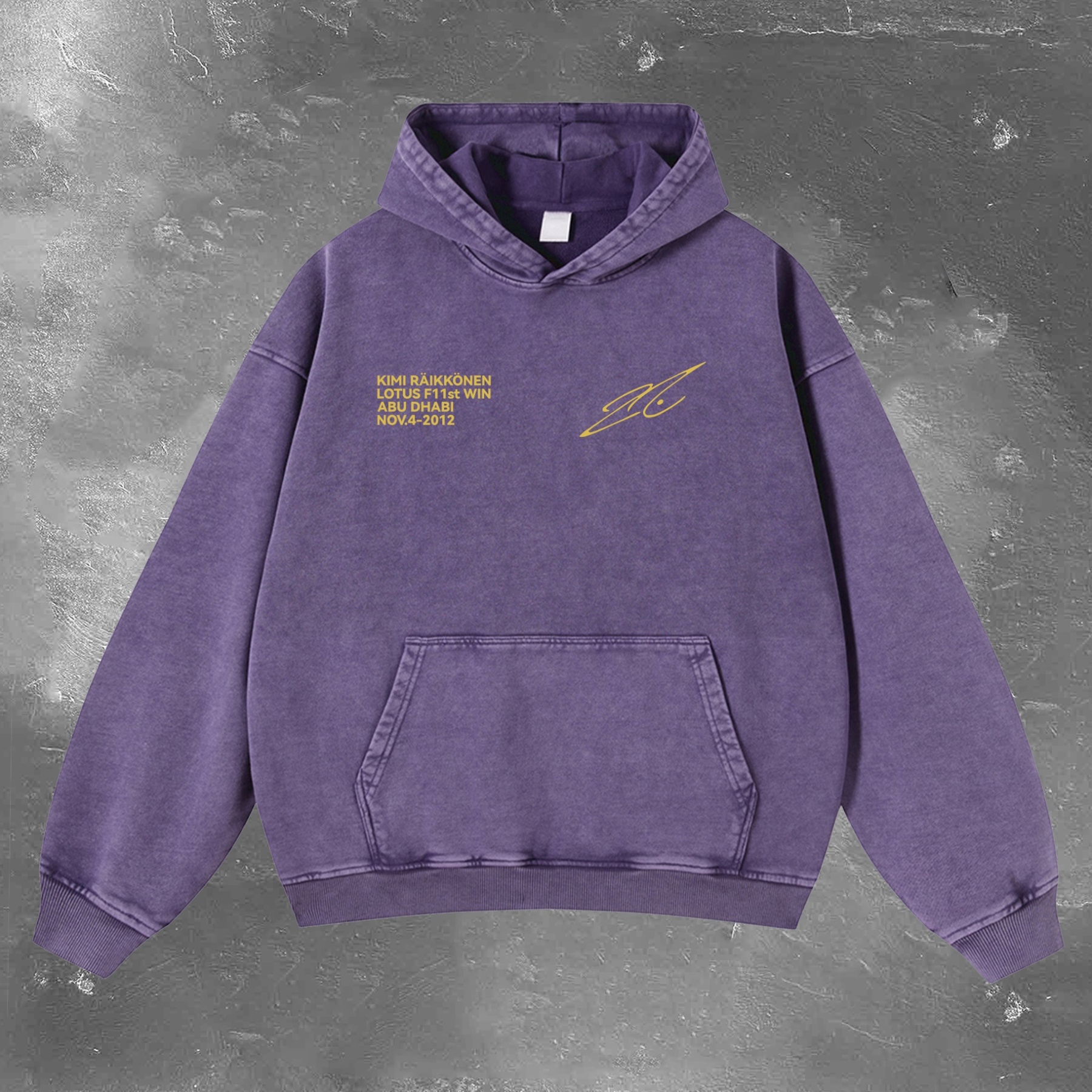 Racing Legend Vintage Washed Hoodie 12