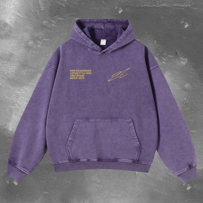 Racing Legend Vintage Washed Hoodie 12