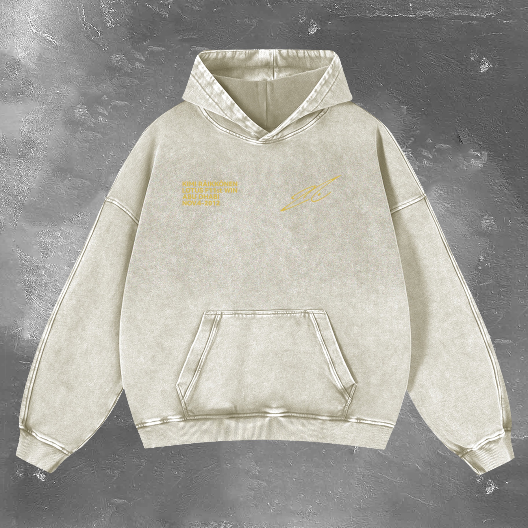 Racing Legend Vintage Washed Hoodie 12