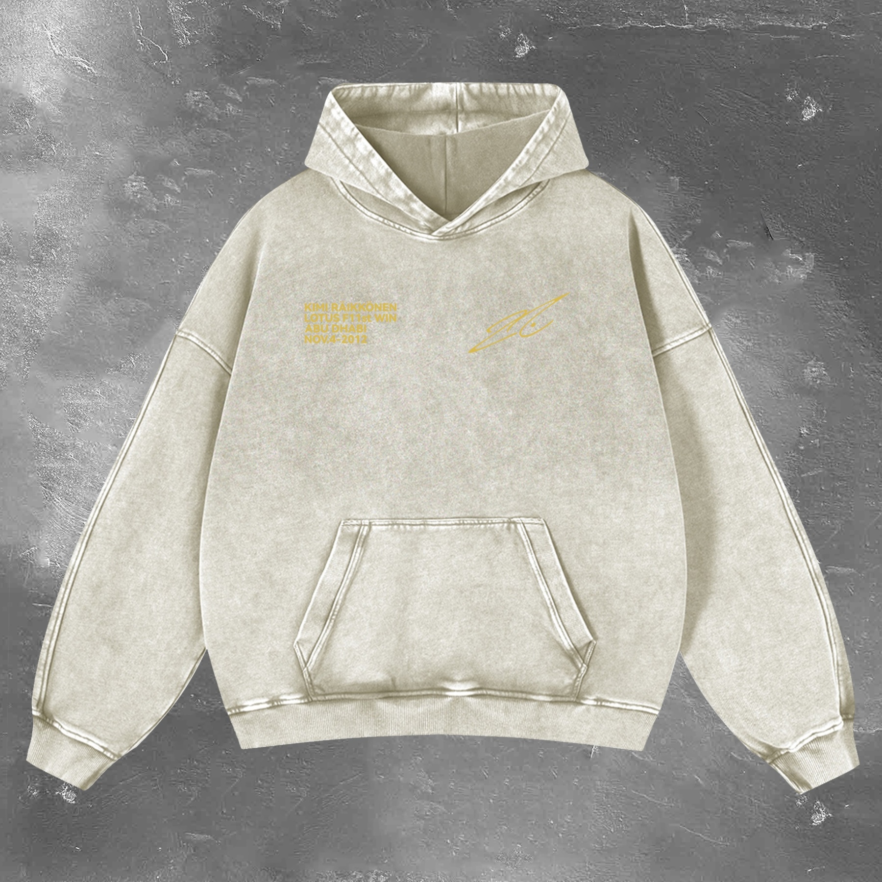 Racing Legend Vintage Washed Hoodie 12