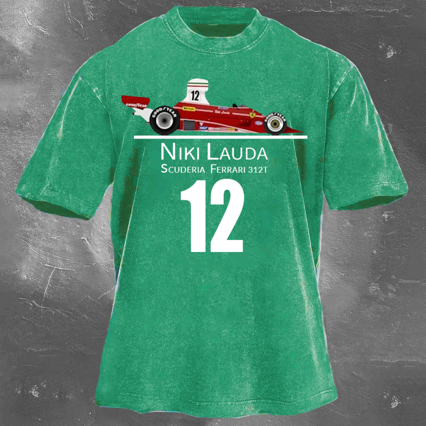 Legendary Racing Unisex Vintage Washed T-Shirt 02