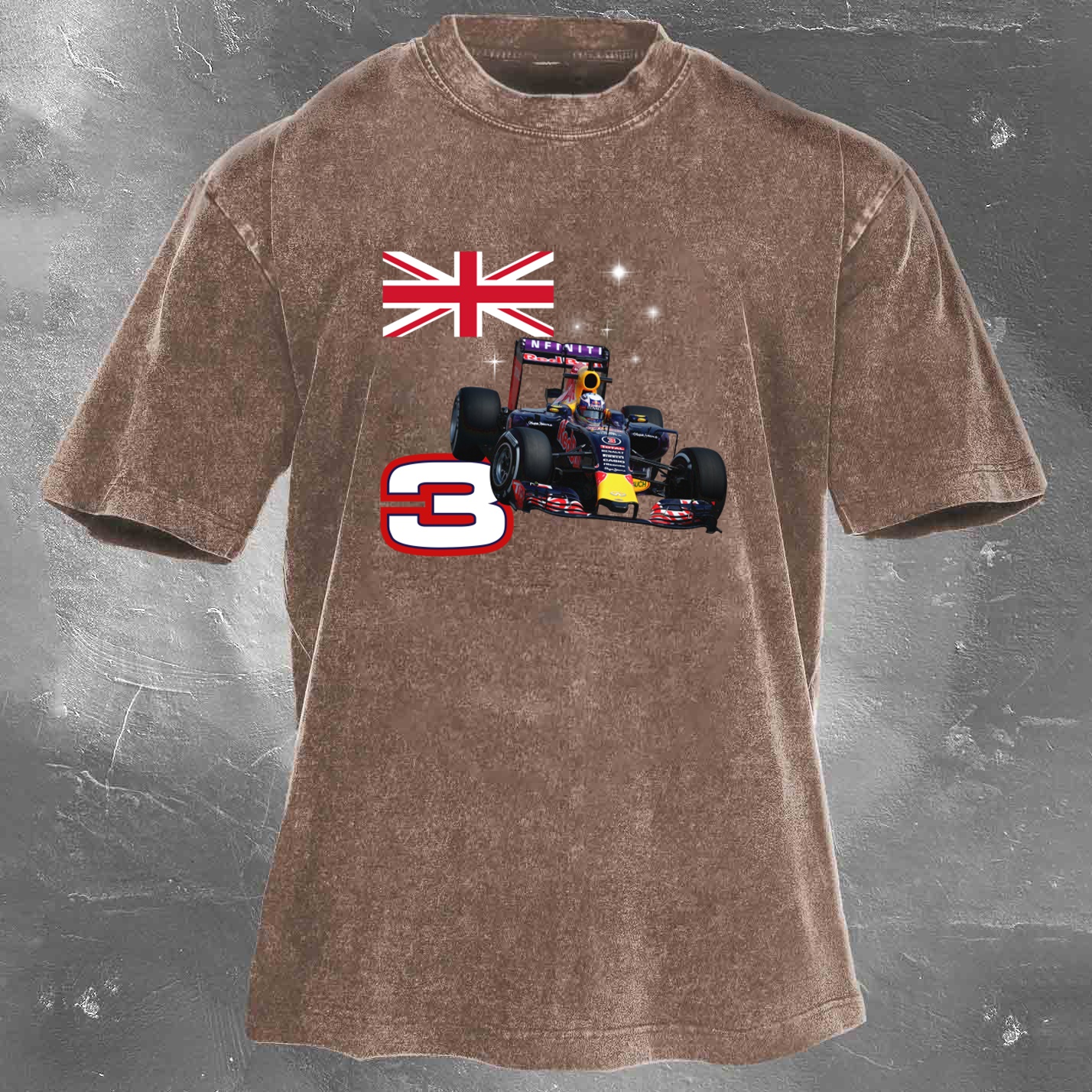 Racing Legend Vintage Cotton Washed T-Shirt 040