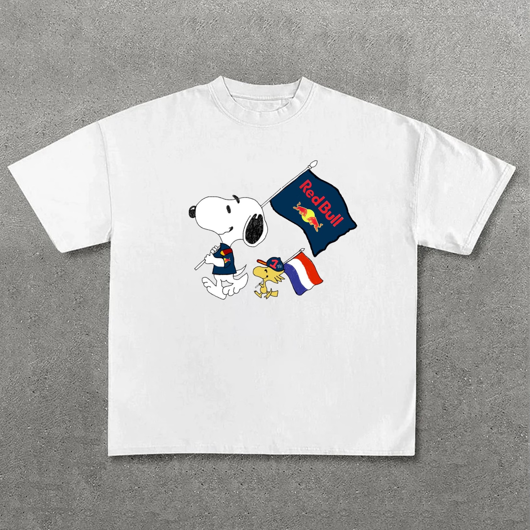 Classic Anime Print Casual Short Sleeves 28