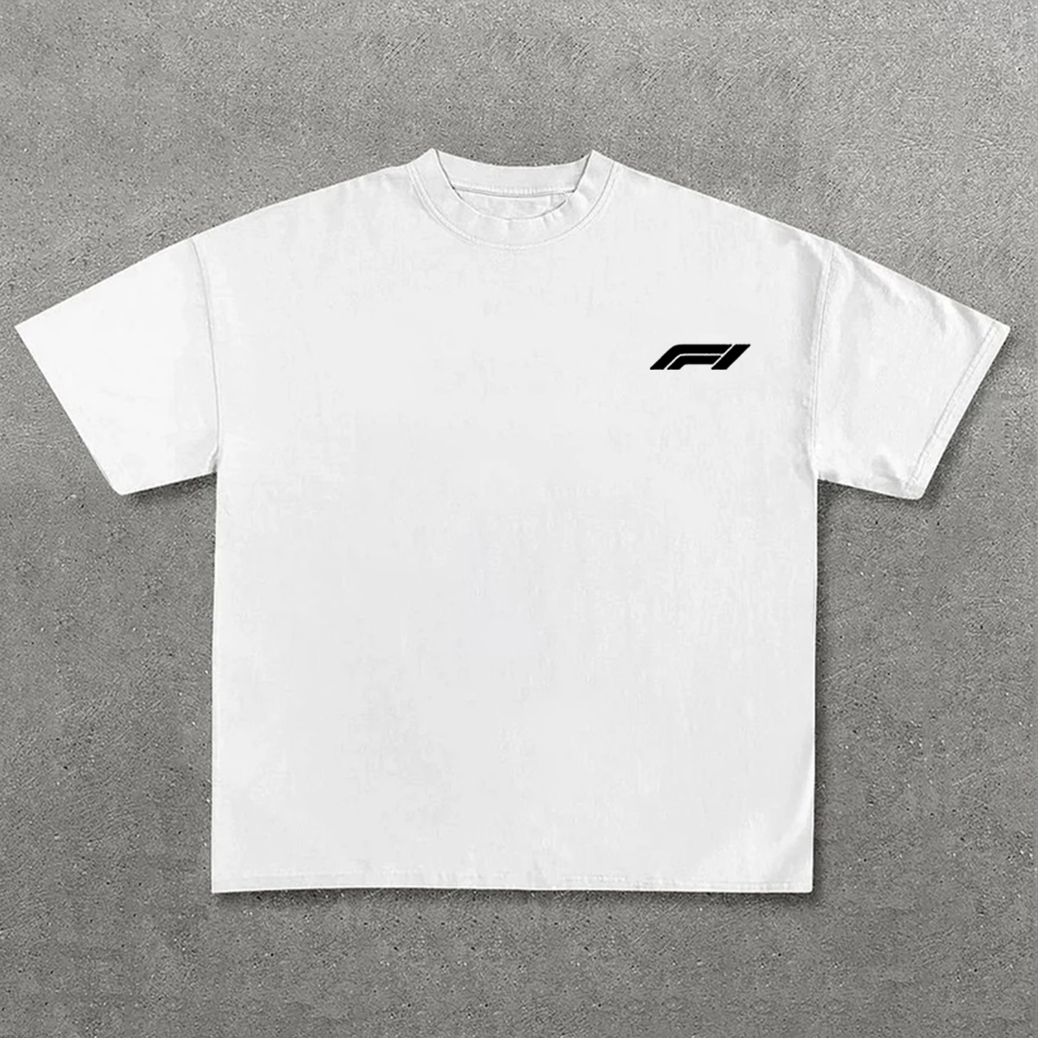 Popular Racing Team Driver Printed Pure Cotton Casual T-Shirt 01